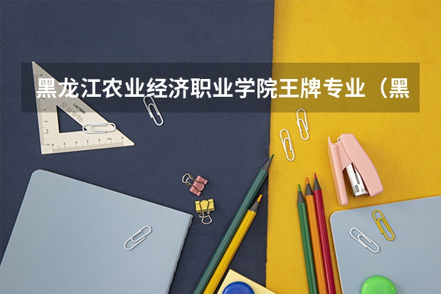 黑龙江农业经济职业学院王牌专业（黑龙江200分左右的专科学校）