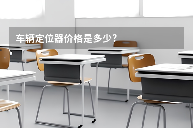 车辆定位器价格是多少?