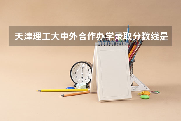 天津理工大中外合作办学录取分数线是多少