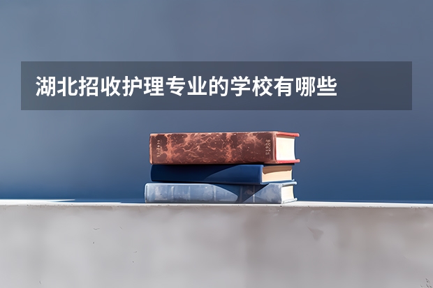 湖北招收护理专业的学校有哪些