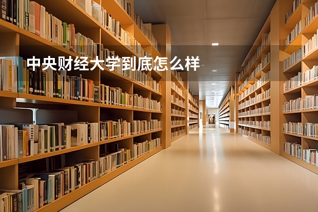 中央财经大学到底怎么样