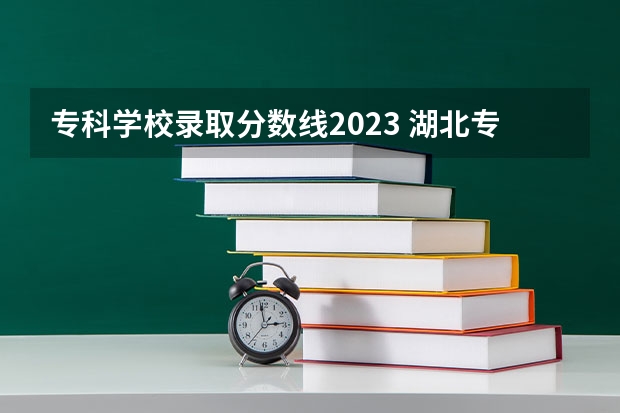 专科学校录取分数线2023 湖北专科学校排名榜及录取分数线