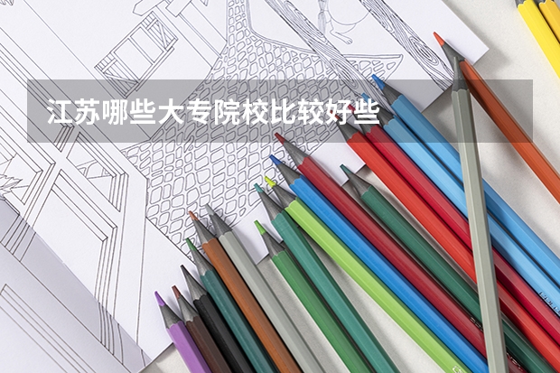 江苏哪些大专院校比较好些