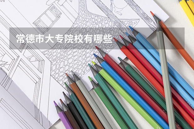 常德市大专院校有哪些