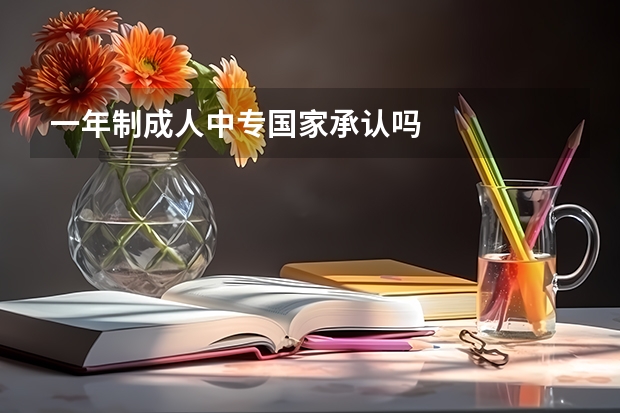 一年制成人中专国家承认吗