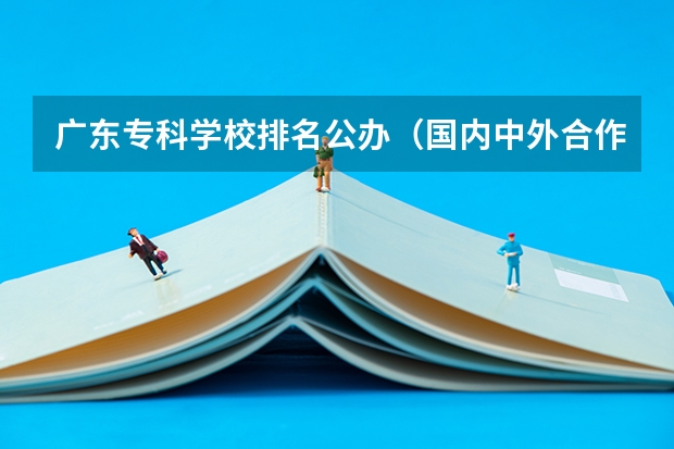 广东专科学校排名公办（国内中外合作学校排名）