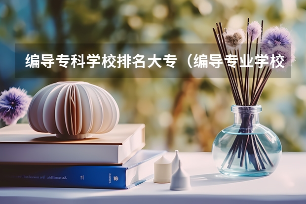 编导专科学校排名大专（编导专业学校排行）