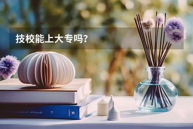 技校能上大专吗？
