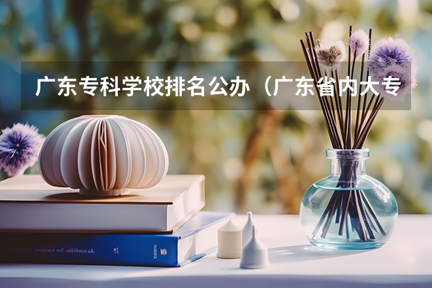 广东专科学校排名公办（广东省内大专院校排名）