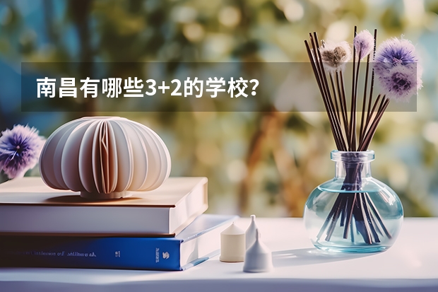 南昌有哪些3+2的学校？