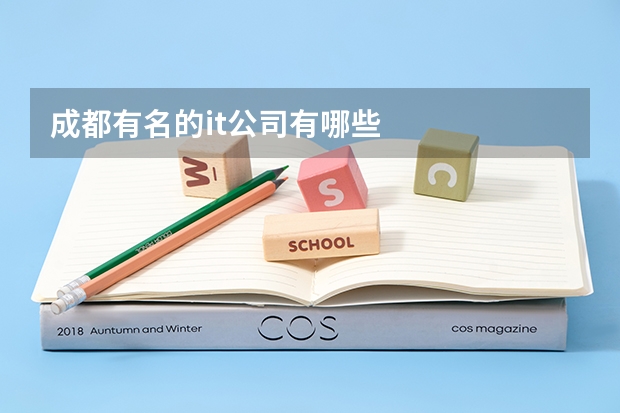 成都有名的it公司有哪些