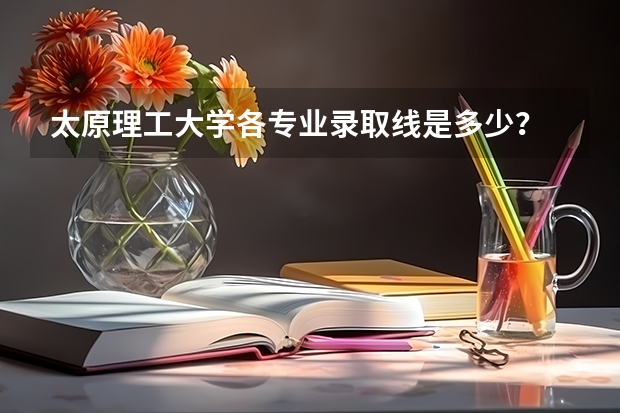 太原理工大学各专业录取线是多少？