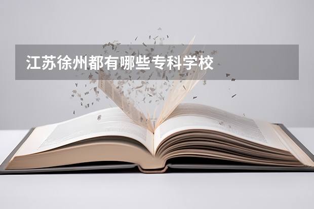 江苏徐州都有哪些专科学校