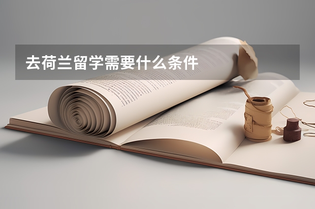 去荷兰留学需要什么条件