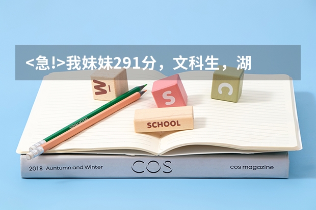 <急!>我妹妹291分，文科生，湖南人，请问可以读洛阳什么专科学校？