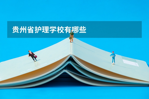 贵州省护理学校有哪些