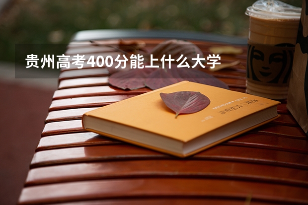 贵州高考400分能上什么大学
