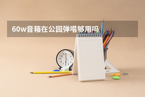 60w音箱在公园弹唱够用吗