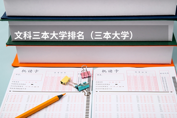 文科三本大学排名(三本大学)