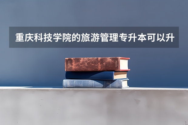 重庆科技学院的旅游管理专升本可以升什么专业啊