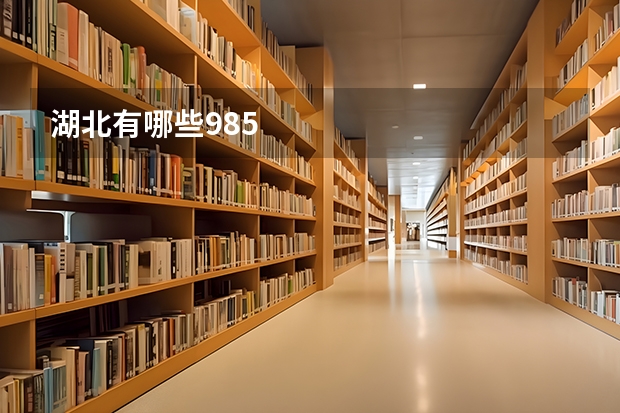 湖北有哪些985
